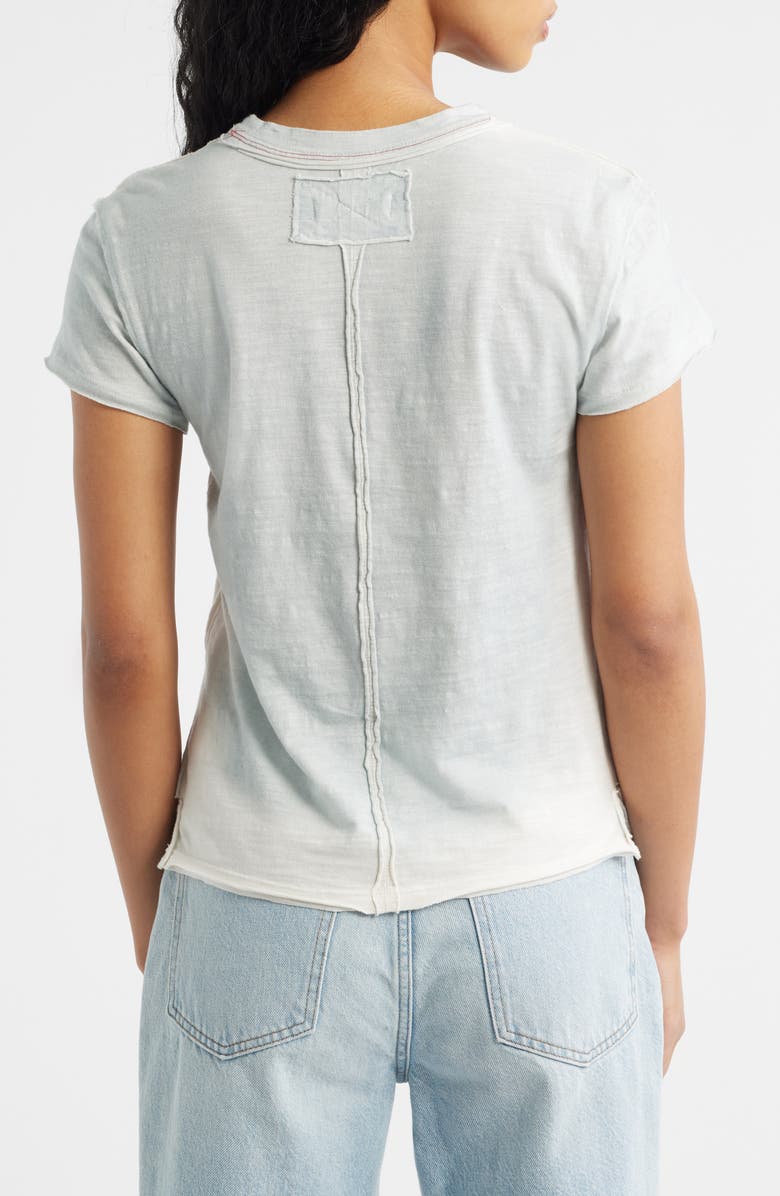 Free People Wall Flower T-Shirt, Alternate, color, Washed Navy/ Blue Combo