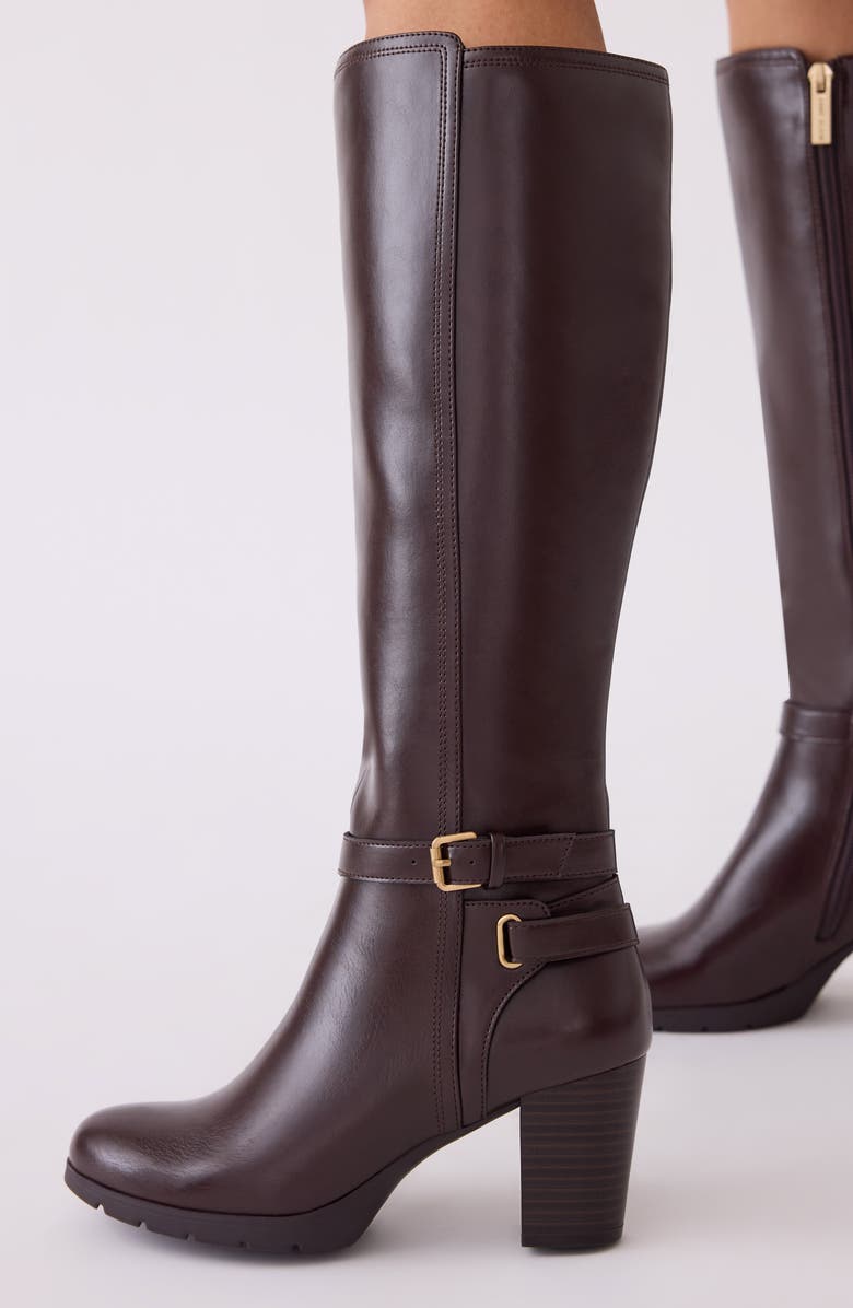 Anne Klein Rylee Boot, Alternate, color, Brown