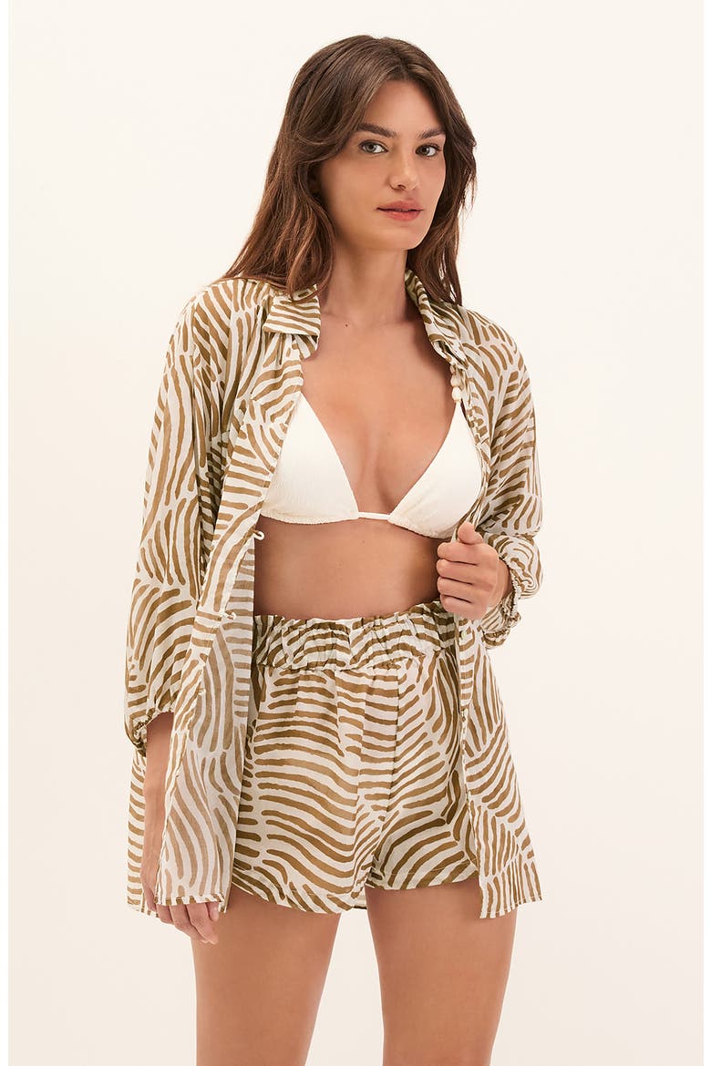 Moana Cover-Up Shirt, Alternate, color, MULTI