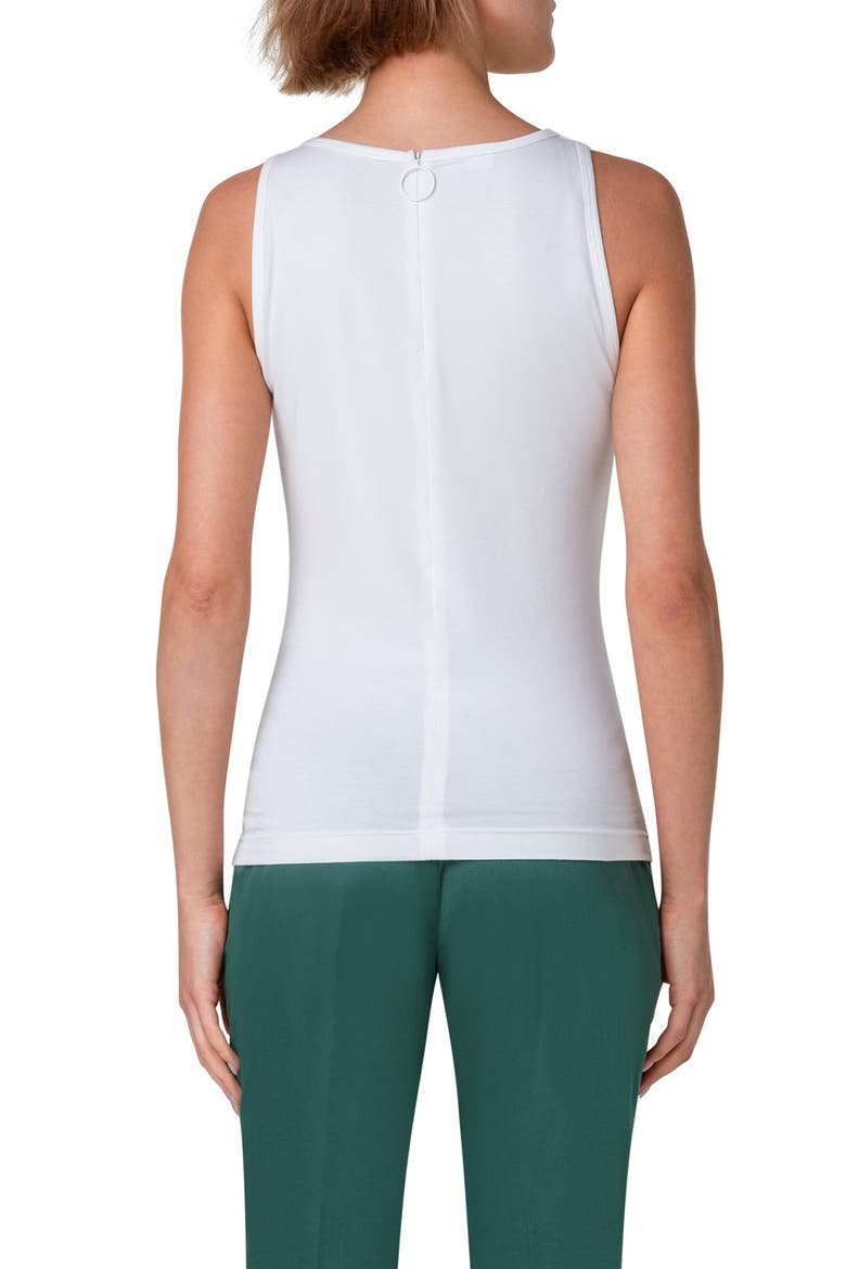 Sleeveless Knit Top, Alternate, color, CREAM