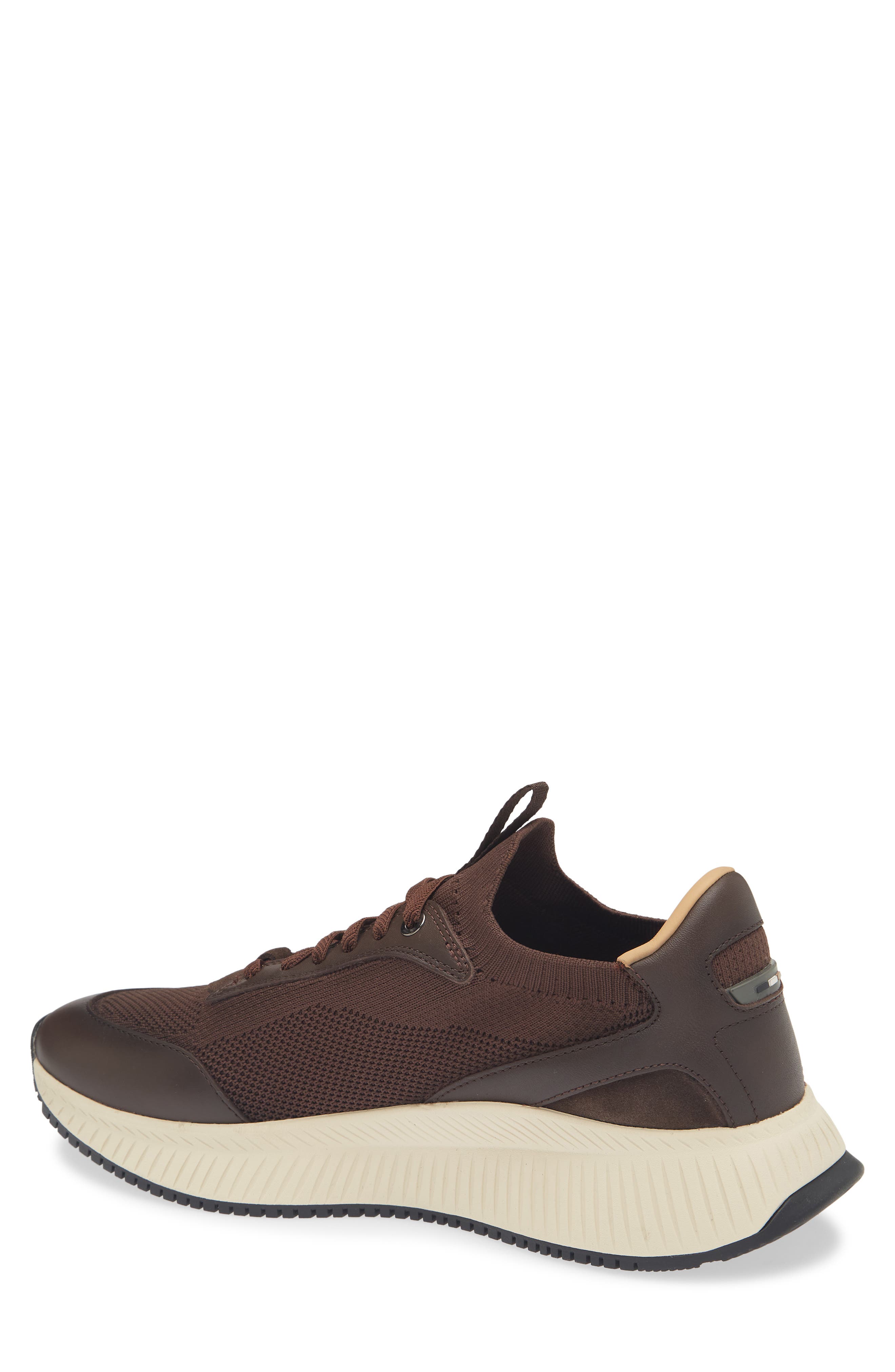 Titanium Evo Sneaker, Alternate, color, DARK BRN