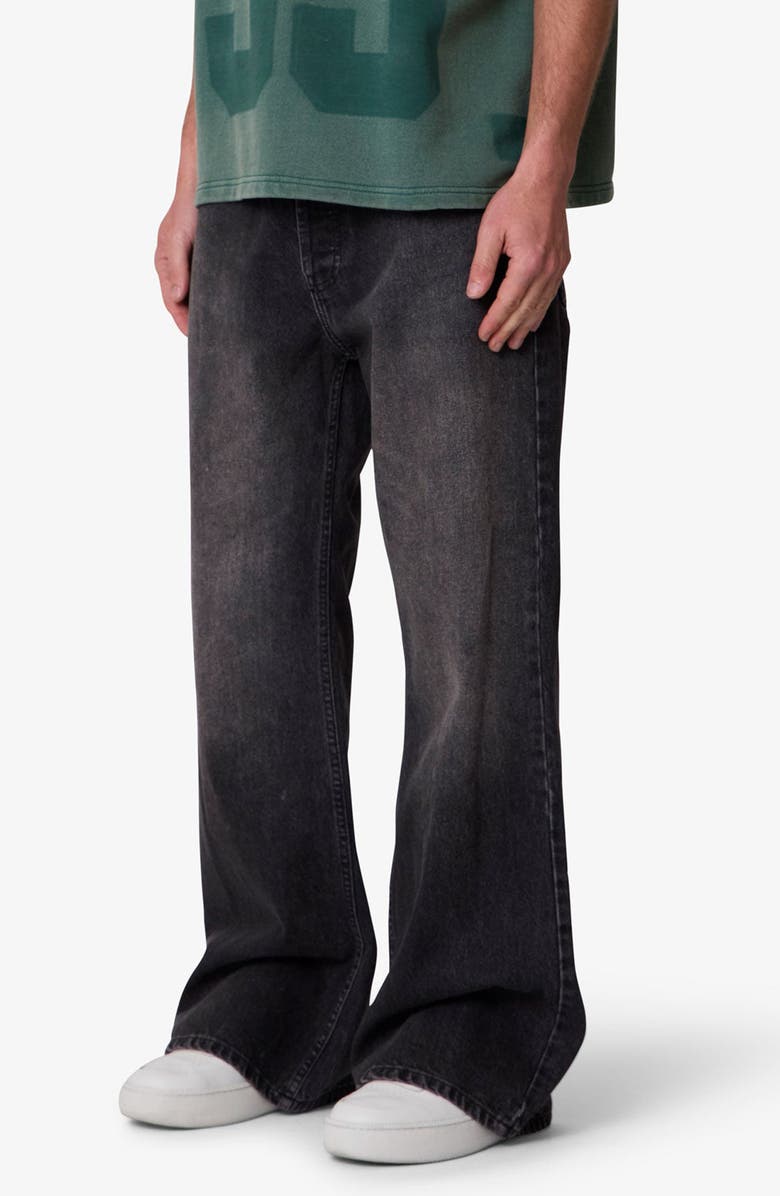 mnml Kick Flare Jeans, Alternate, color,