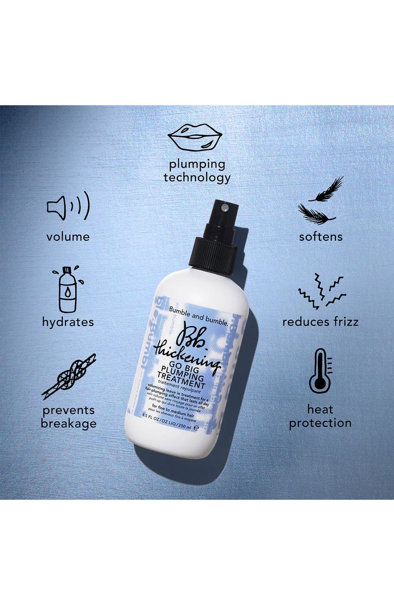 Bumble and bumble. Thickening Go Big Plumping Hair Treatment Spray, Alternate, color,