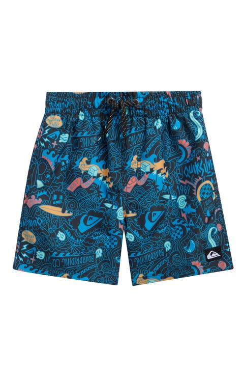 Kids' Everyday Mix Volley Swim Shorts (Big Kid)