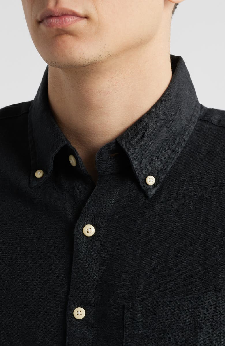 ALEX CRANE Playa Linen Button-Down Shirt, Alternate, color, 