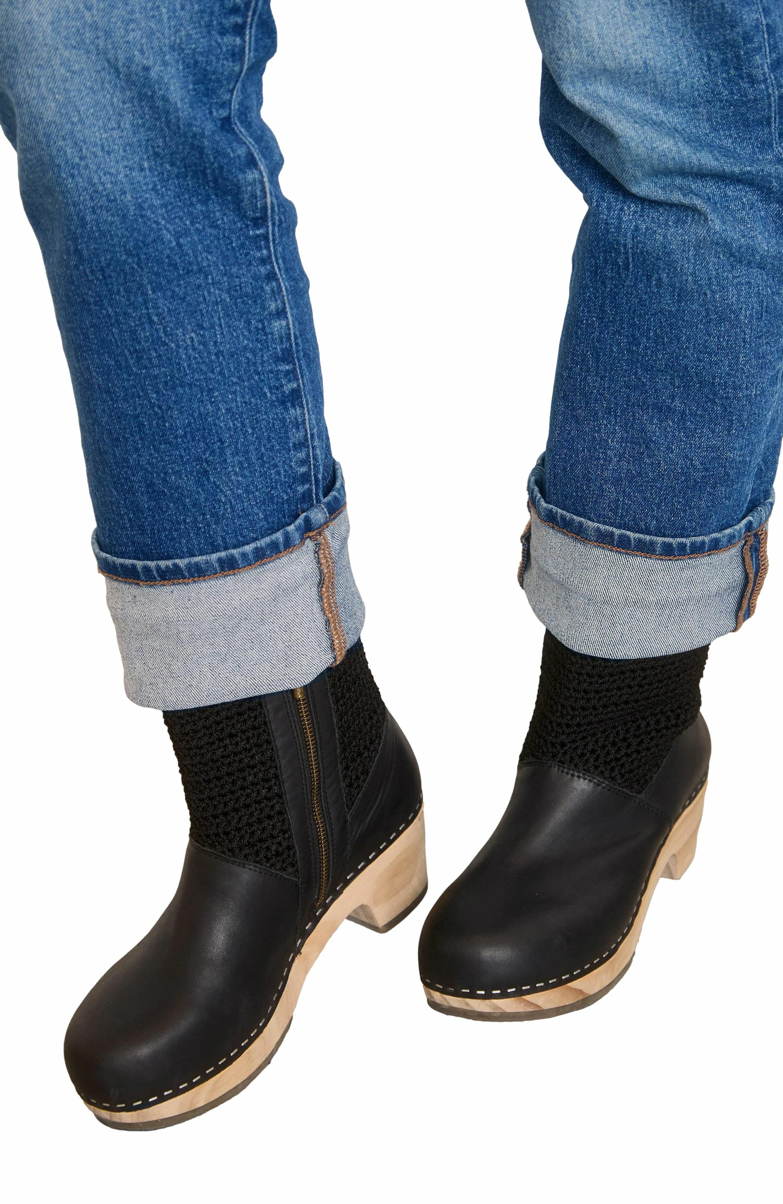 The Sak Paloma Clog Boots, Alternate, color, Black