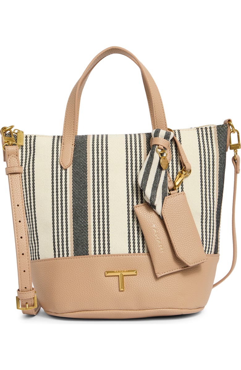 T Tahari Wrigley Shoulder Bag, Main, color, Wheat