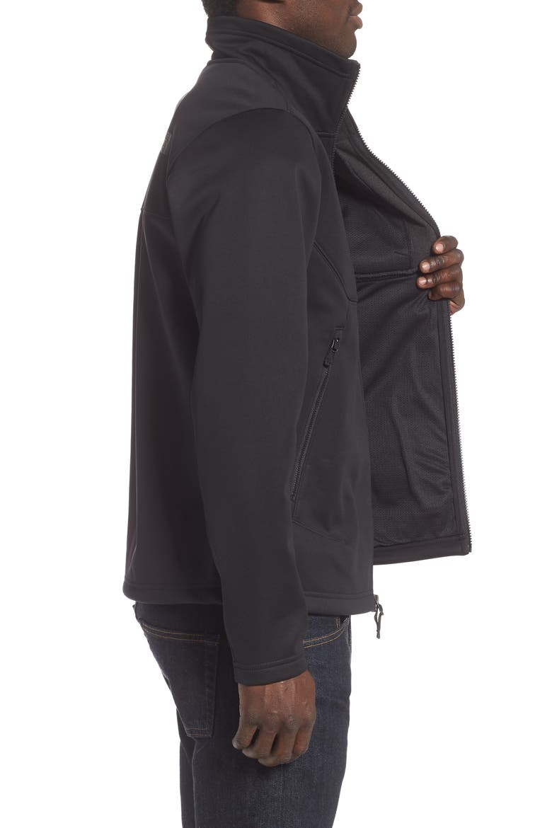 Apex Risor Water Repellent Jacket, Alternate, color, TNF BLACK