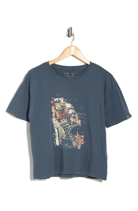 Toni Boxy Cotton Crop Tee