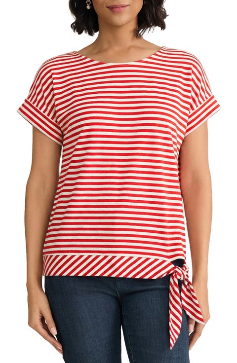Stripe Dolman Top