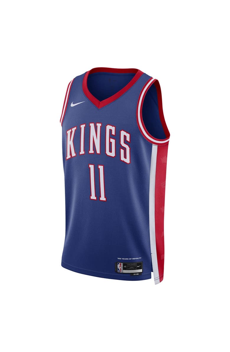 Nike Unisex Nike Domantas Sabonis Blue Sacramento Kings 2024/25 Swingman Player Jersey - City Edition, Alternate, color, 