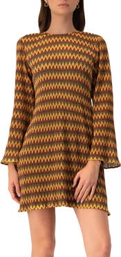 IVONNE Short Knit Dress with Headband