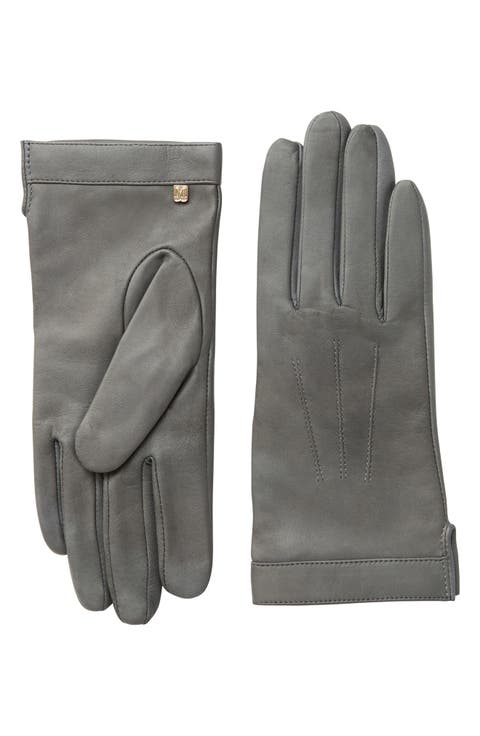 Cashmere Lined Leather Gloves