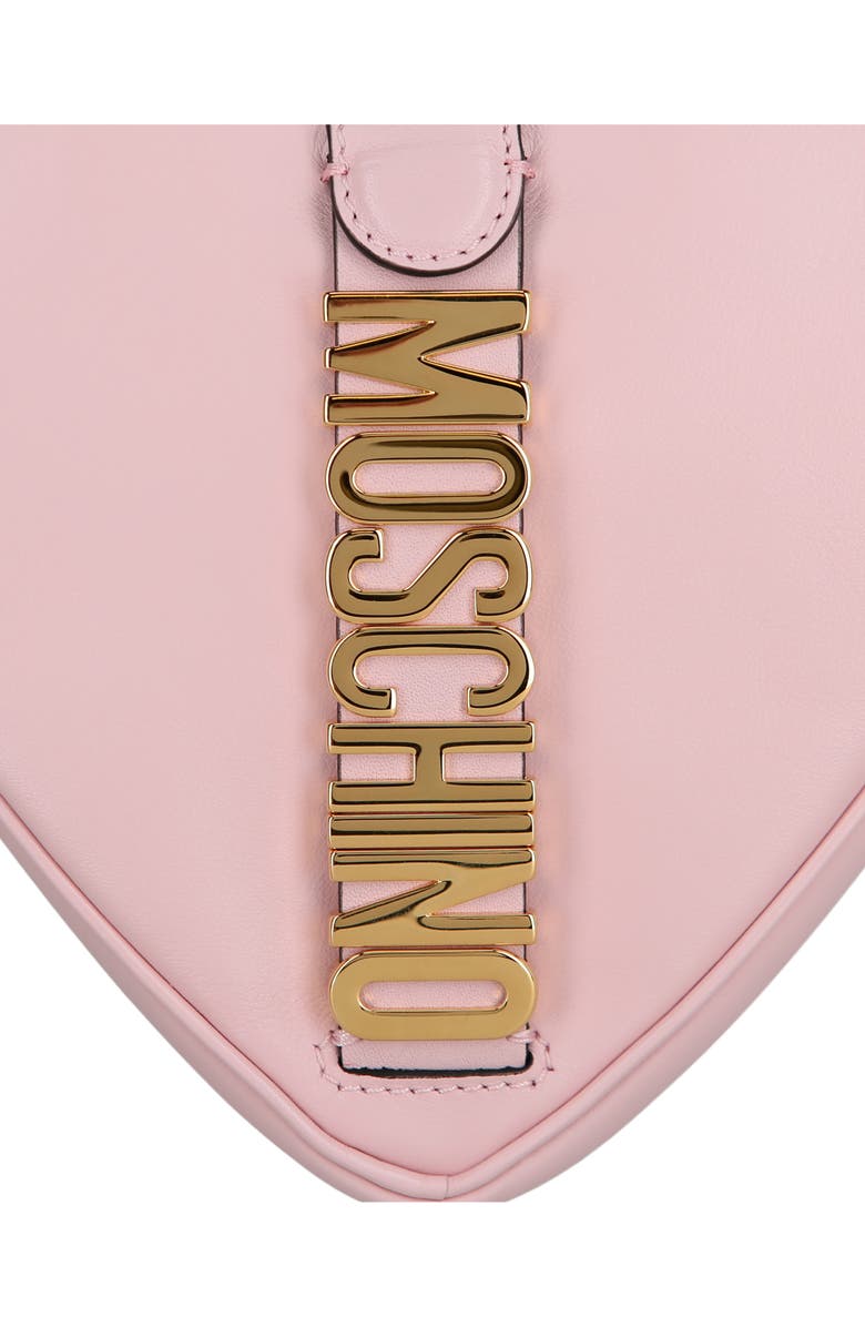 Moschino Logo Heart Wrislet, Alternate, color, 