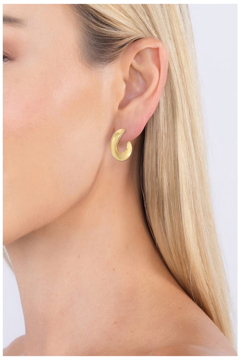 Arlet Hoop Earrings, Alternate, color, GOLD