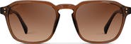 WMP Eyewear Francis - 52mm Geometric Square Polarized Sunglasses