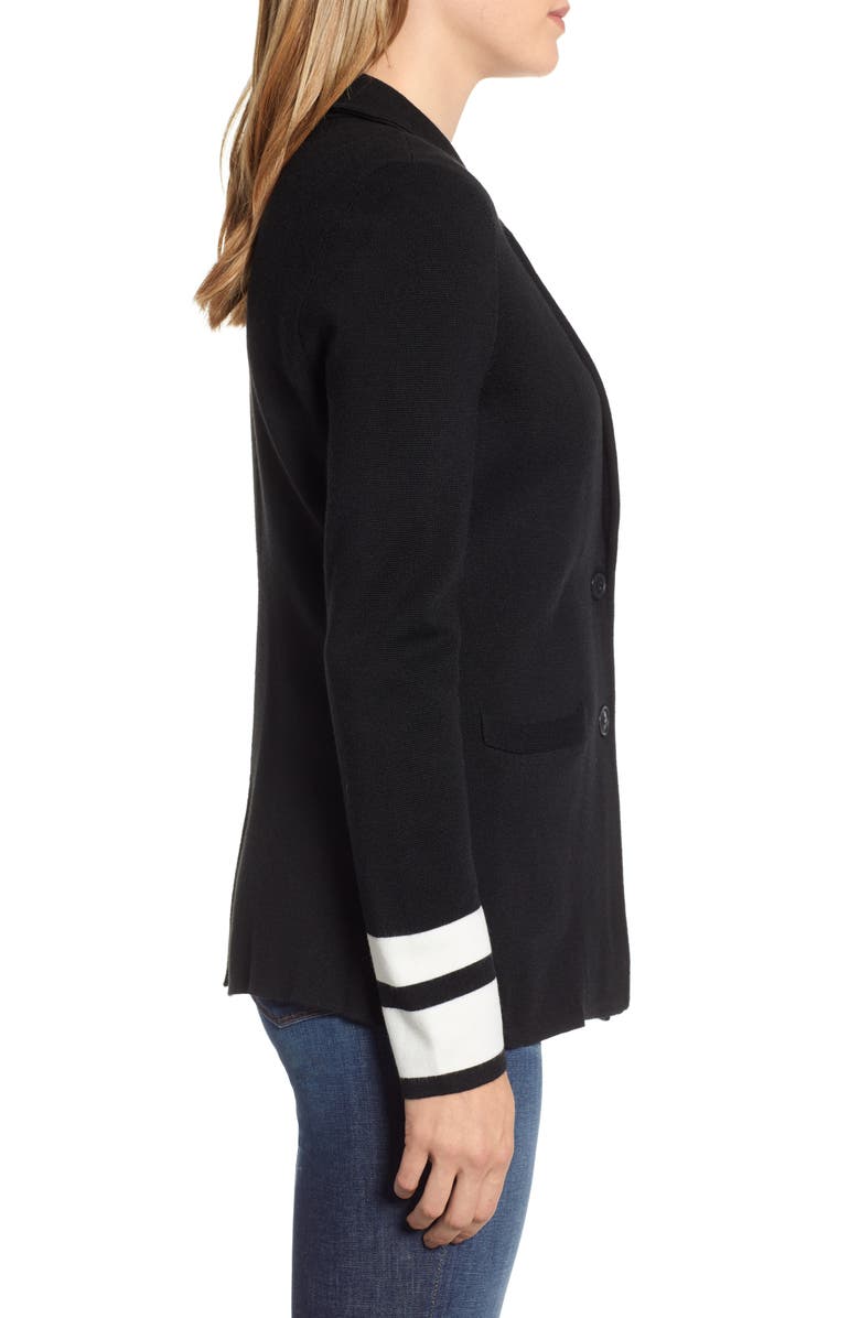 1901 Stretch Wool Blend Sweater Blazer, Alternate, color,