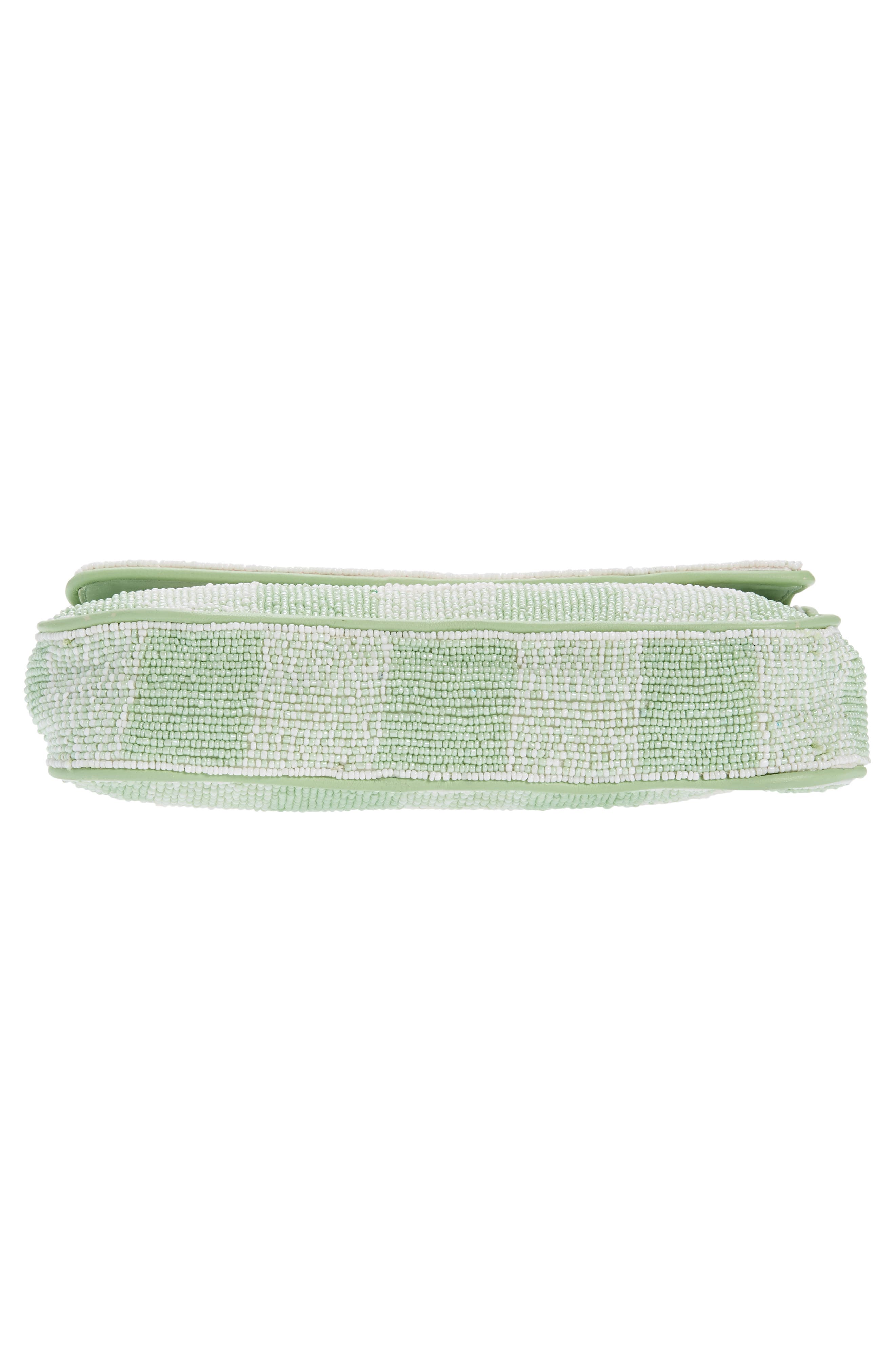 Женские сумки STAUD Tommy Beaded Shoulder Bag — фото 6