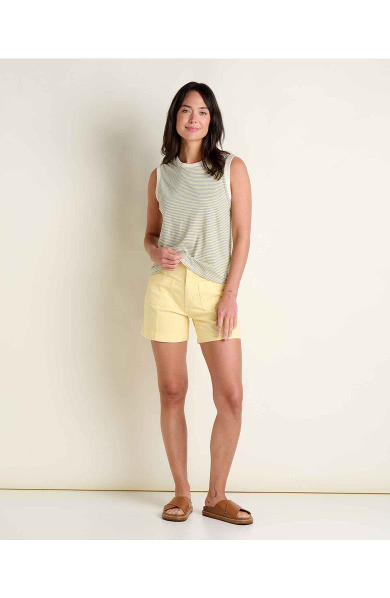 Toad & Co Women's Boundless Jersey Tank, Alternate, color, Almond Pattern