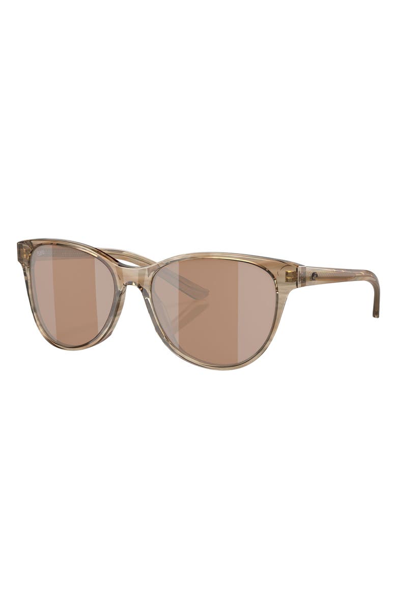 Costa Del Mar Catherine 57mm Polarized Phantos Sunglasses, Alternate, color, Copper