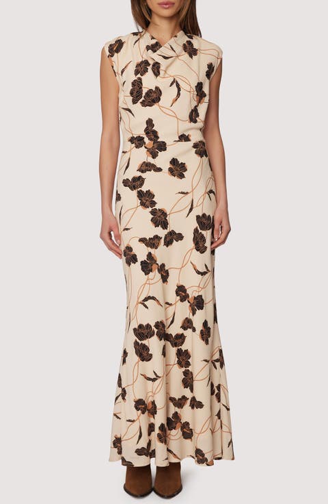 Echoes of Romance Floral Maxi Dress