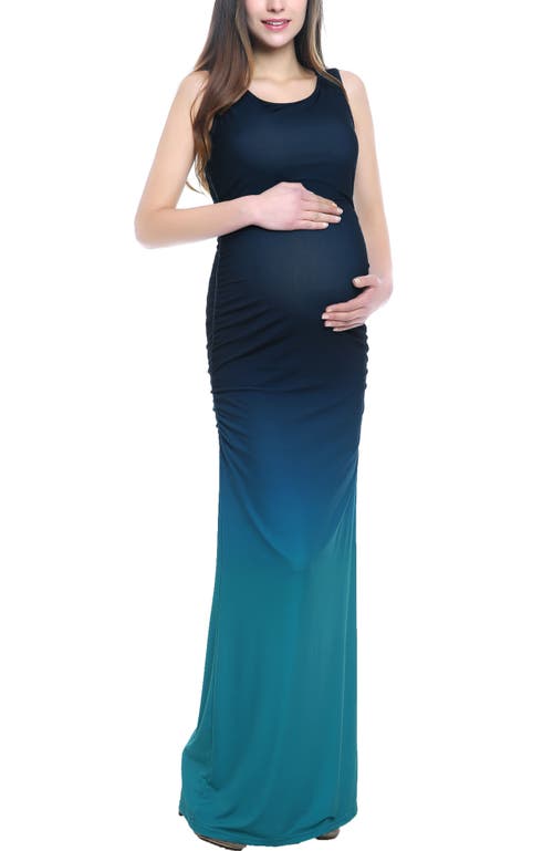 Kimi & Kai Sonia Ombre Tank Column Maternity Dress