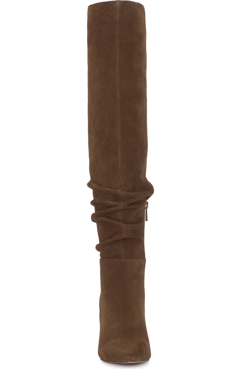 Jessica Simpson Emetta Pointed Toe Over the Knee Boot, Alternate, color, Maple Oil Suede