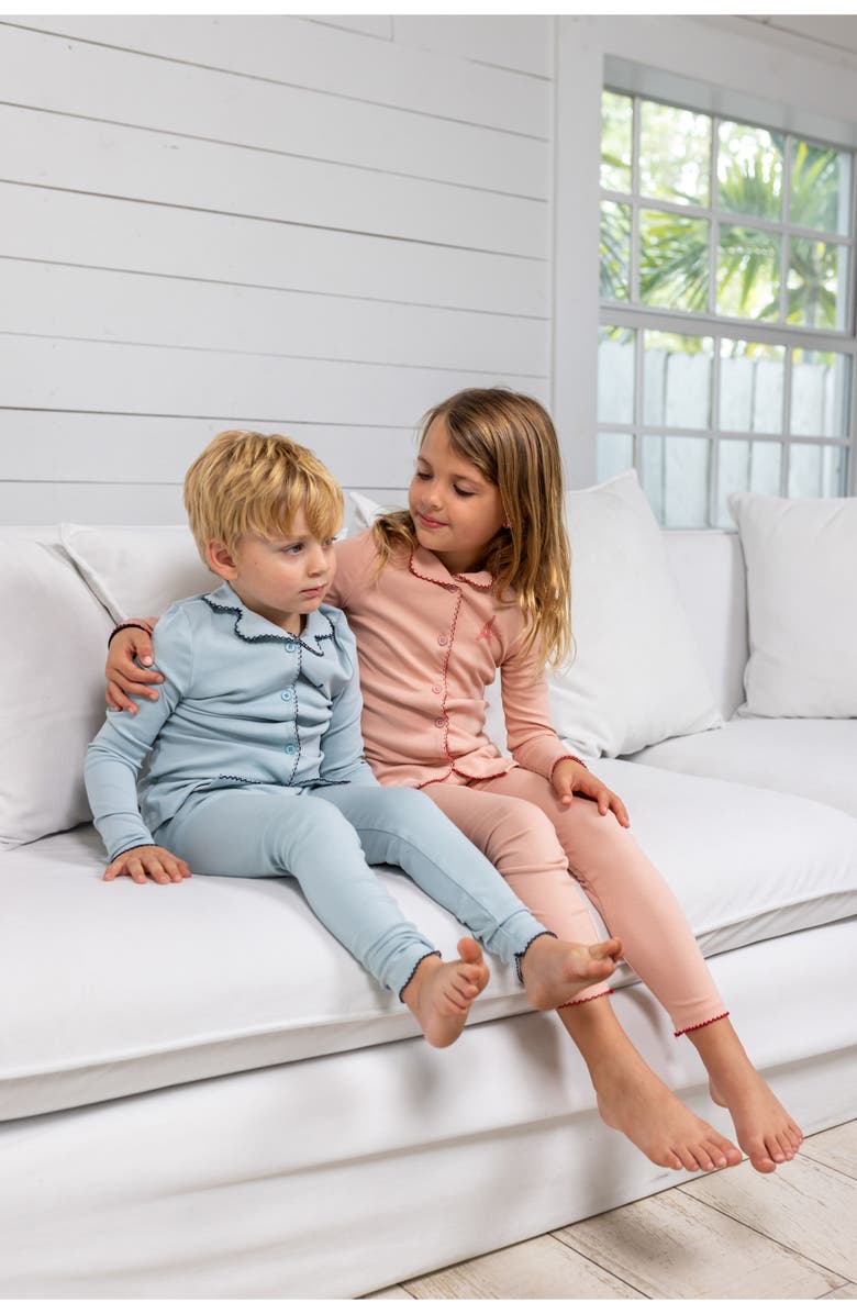 Pouf French Grandpa PJ for Girl, Alternate, color, Pink