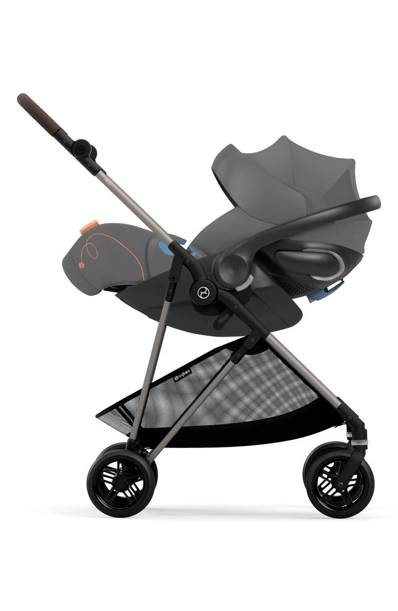 CYBEX Cloud G Lux Comfort Extend SensorSafe<sup>™</sup> Car Seat & Base, Alternate, color, Lava Grey