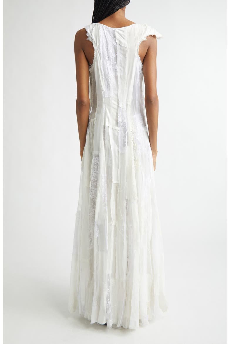 Primrose Patchwork Maxi Dress, Alternate, color, WHITE
