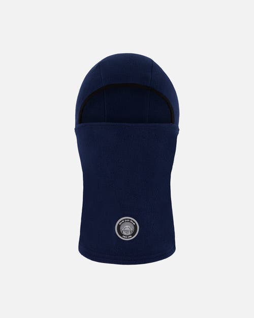 Deux Par Deux Kids Gender Inclusive Polar Fleece Balaclava In Blue