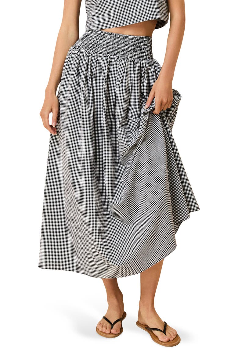 The Noreen Maxi Skirt, Main, color, NOIR