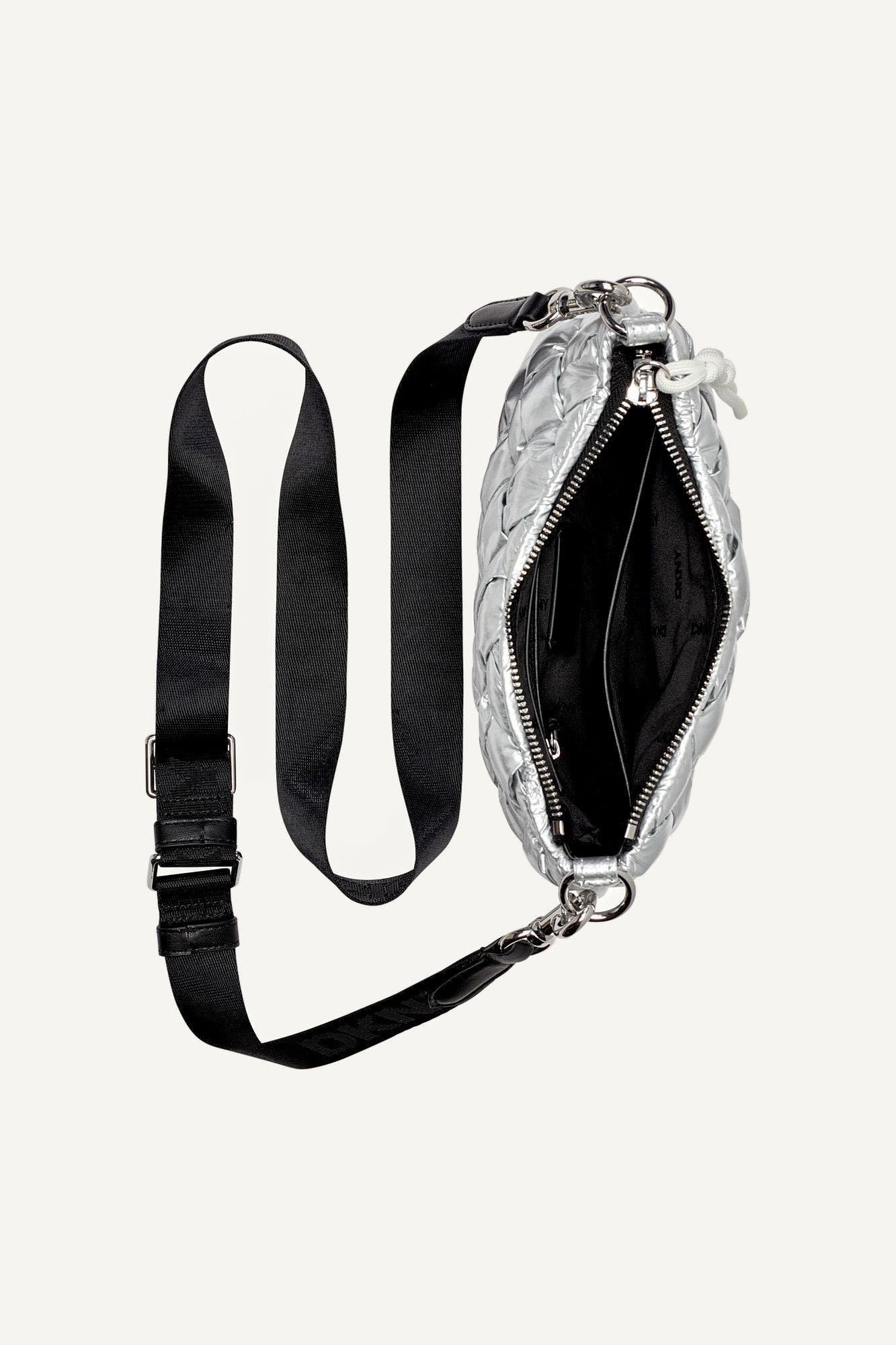 Nadia Crossbody Bag, Alternate, color, Silver