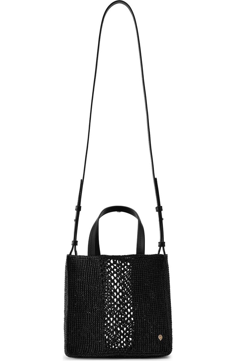 Helen Kaminski Mini Arleth Crochet Raffia Tote, Alternate, color,