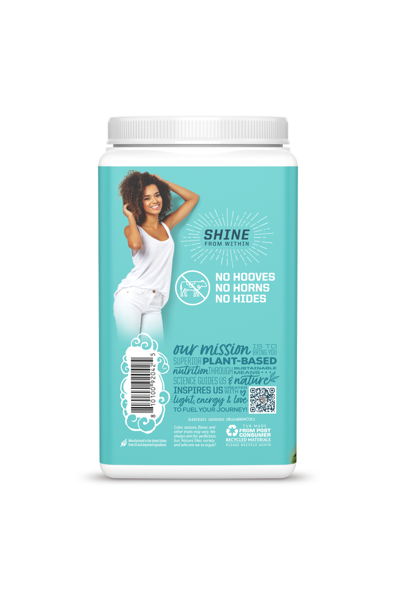 Organic Collagen Builder Powder, Tahitian Vanilla, 660g tub, Alternate, color, No Color