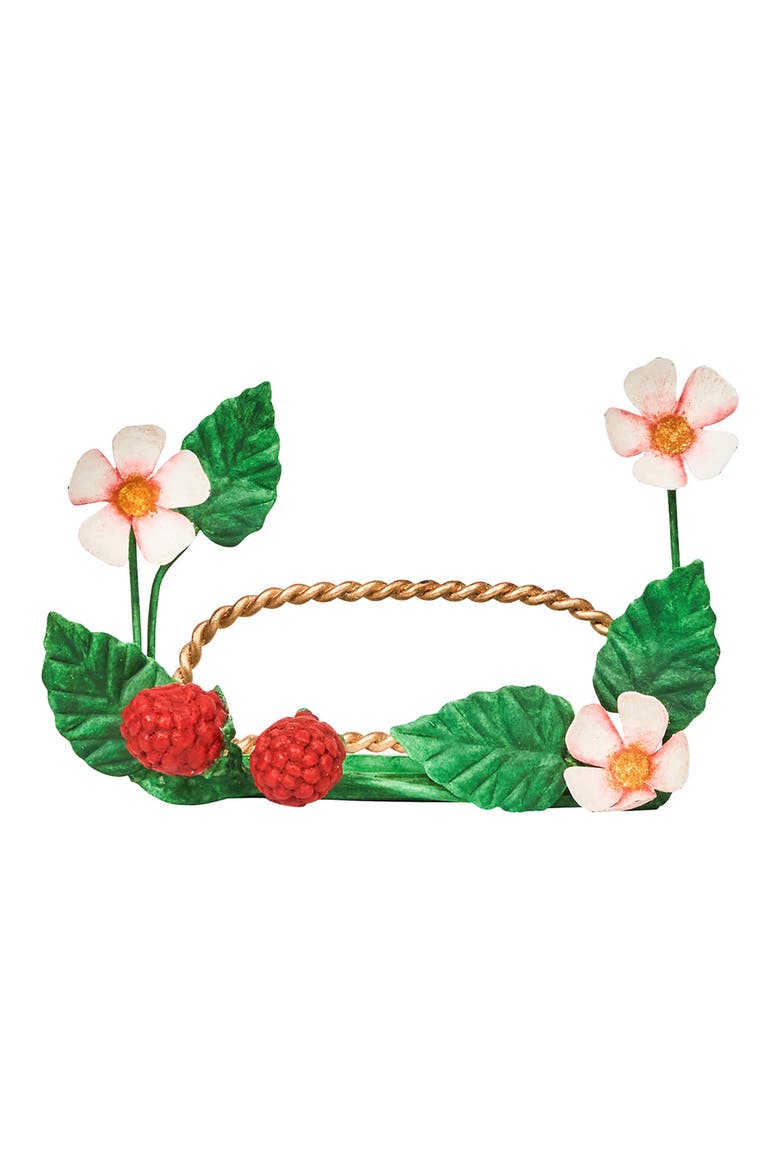 Meadow Raspberry Set of 4 Card Holders, Alternate, color, MULTI