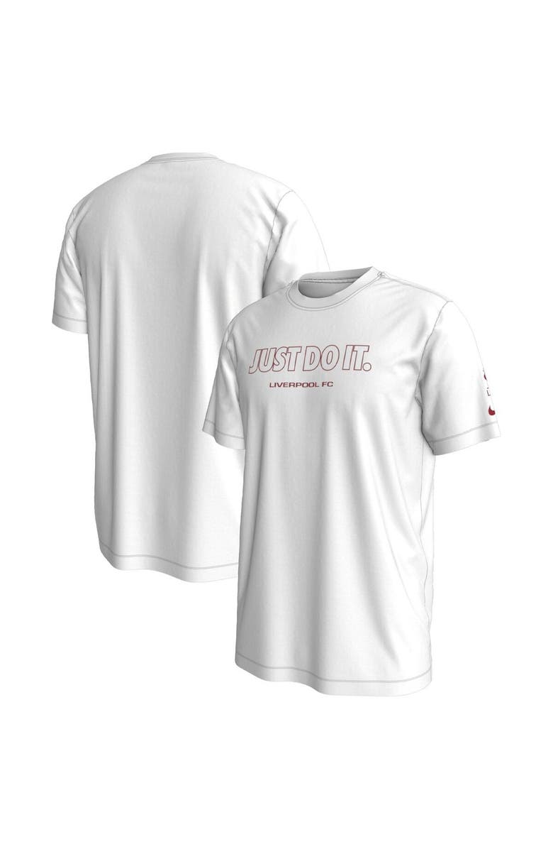 Nike Men's Nike White Liverpool Just Do It T-Shirt, Main, color, 