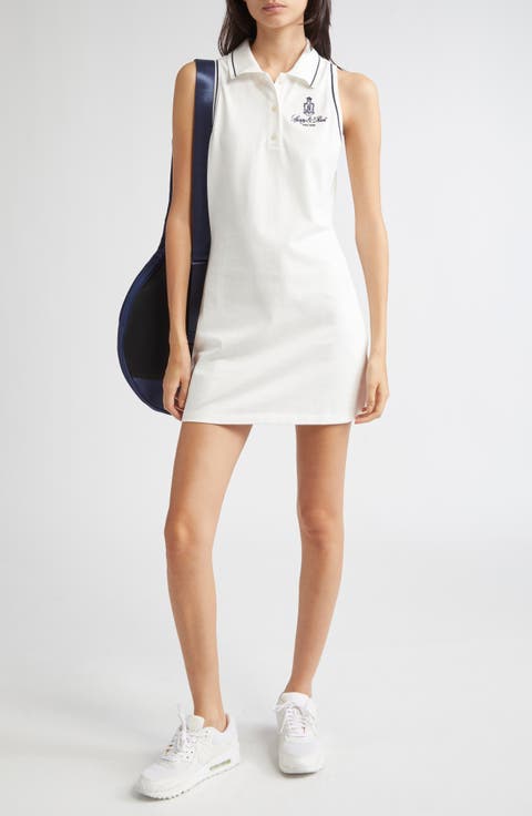 Vendome Piqué Polo Dress