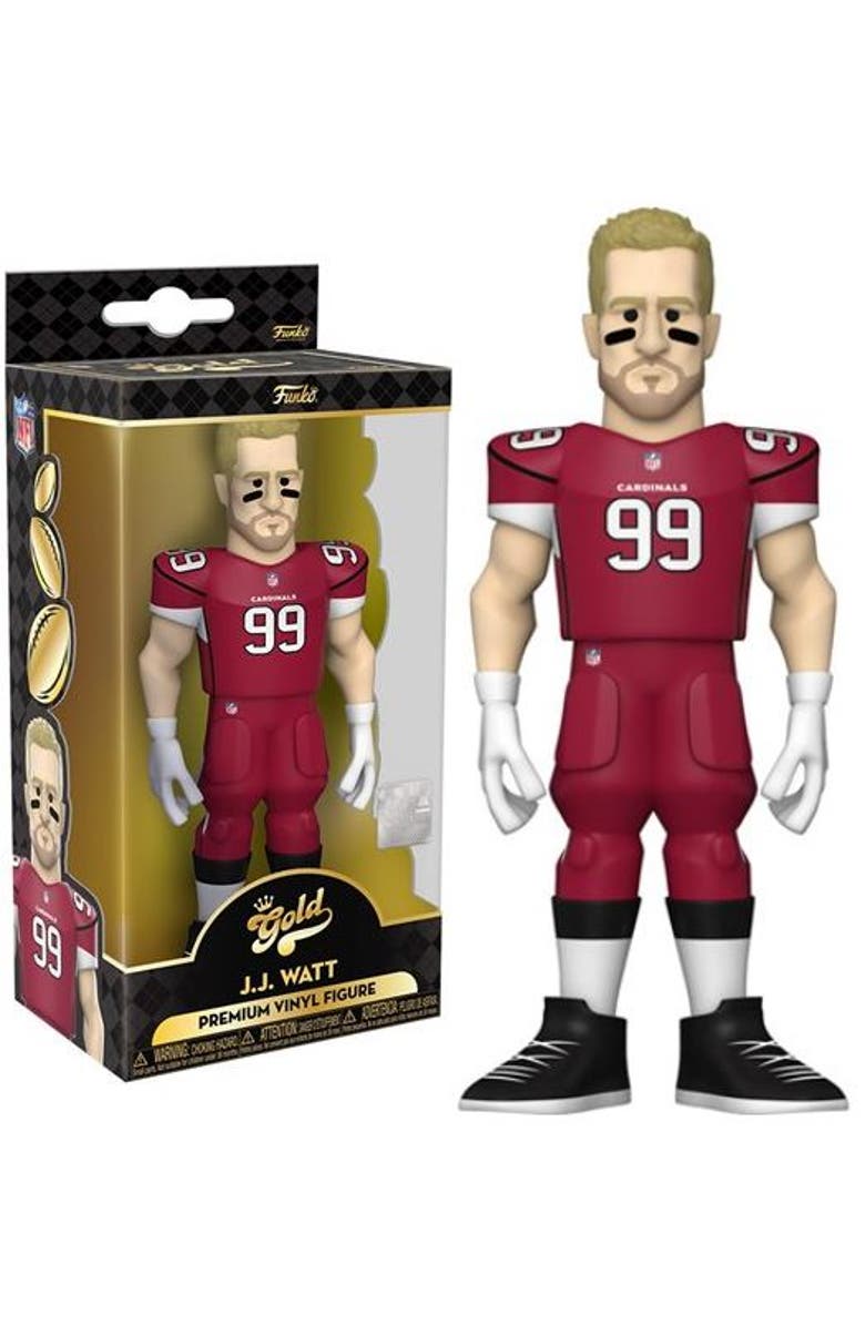 Funko JJ Watt (Arizona Cardinals) Funko Gold 5" NFL, Main, color, Multi-Color