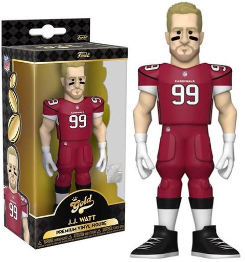 JJ Watt (Arizona Cardinals) Funko Gold 5" NFL