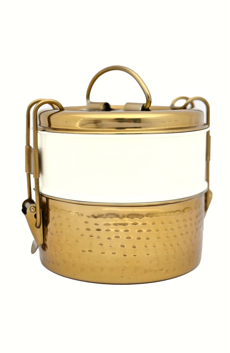 Verve Culture Tiffin Boxes - Medium 2 layer, Main, color, NO COLOR