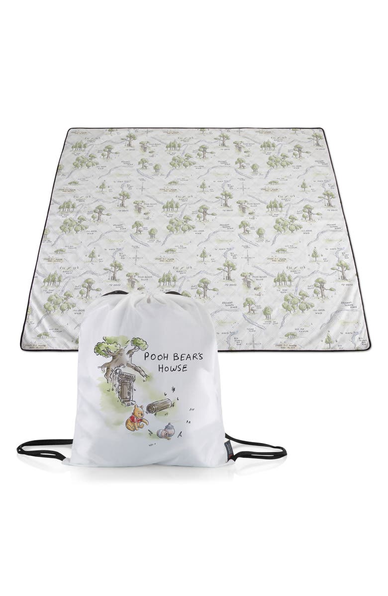Picnic Time x Disney<sup>®</sup> Winnie the Pooh Picnic Blanket, Alternate, color, White Multi
