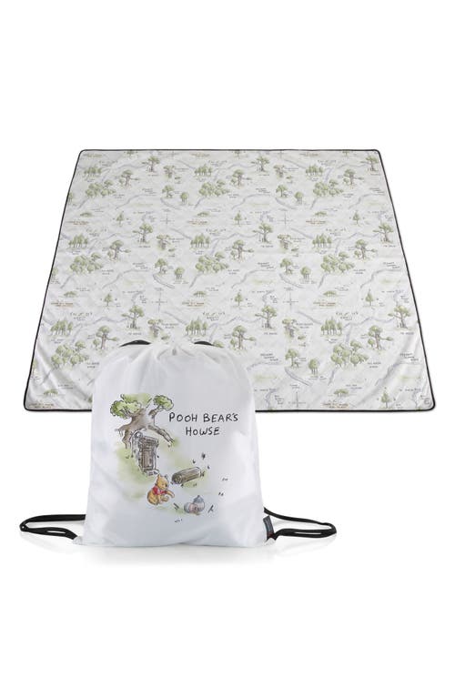 Picnic Time X Disney® Winnie The Pooh Picnic Blanket In White Multi