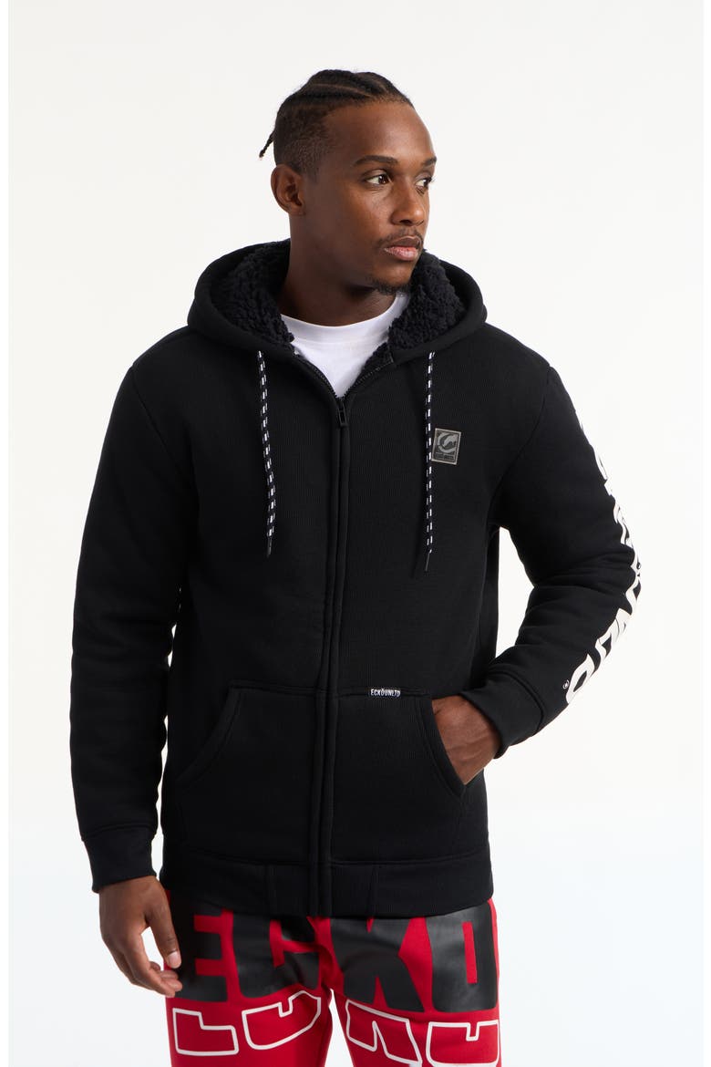 Ecko Unltd. Men's One Hit faux shearling Hoodie (Men) | Nordstrom