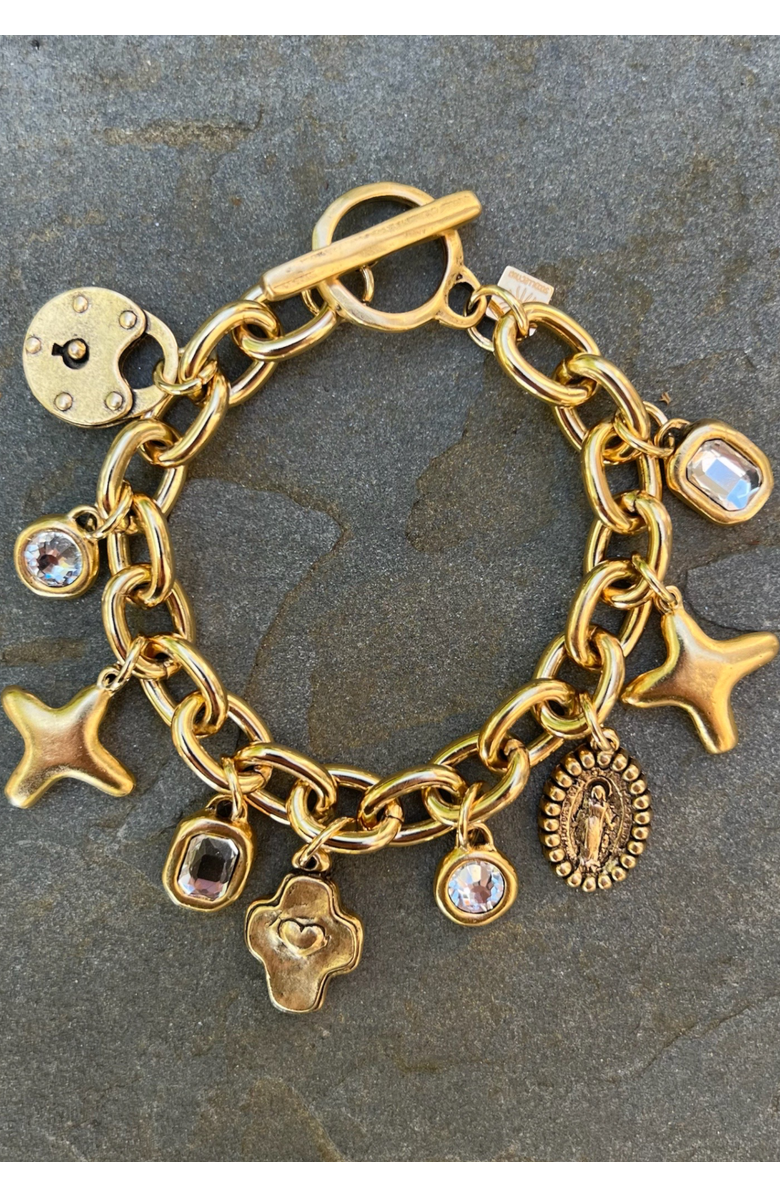 sccollection Graziella Bracelet, Alternate, color, Gold