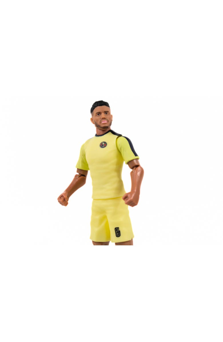 Banbo Toys SOCKERS Club América Jonathan Dos Santos 8" Collectible Soccer Action Figure, Alternate, color, Yellow