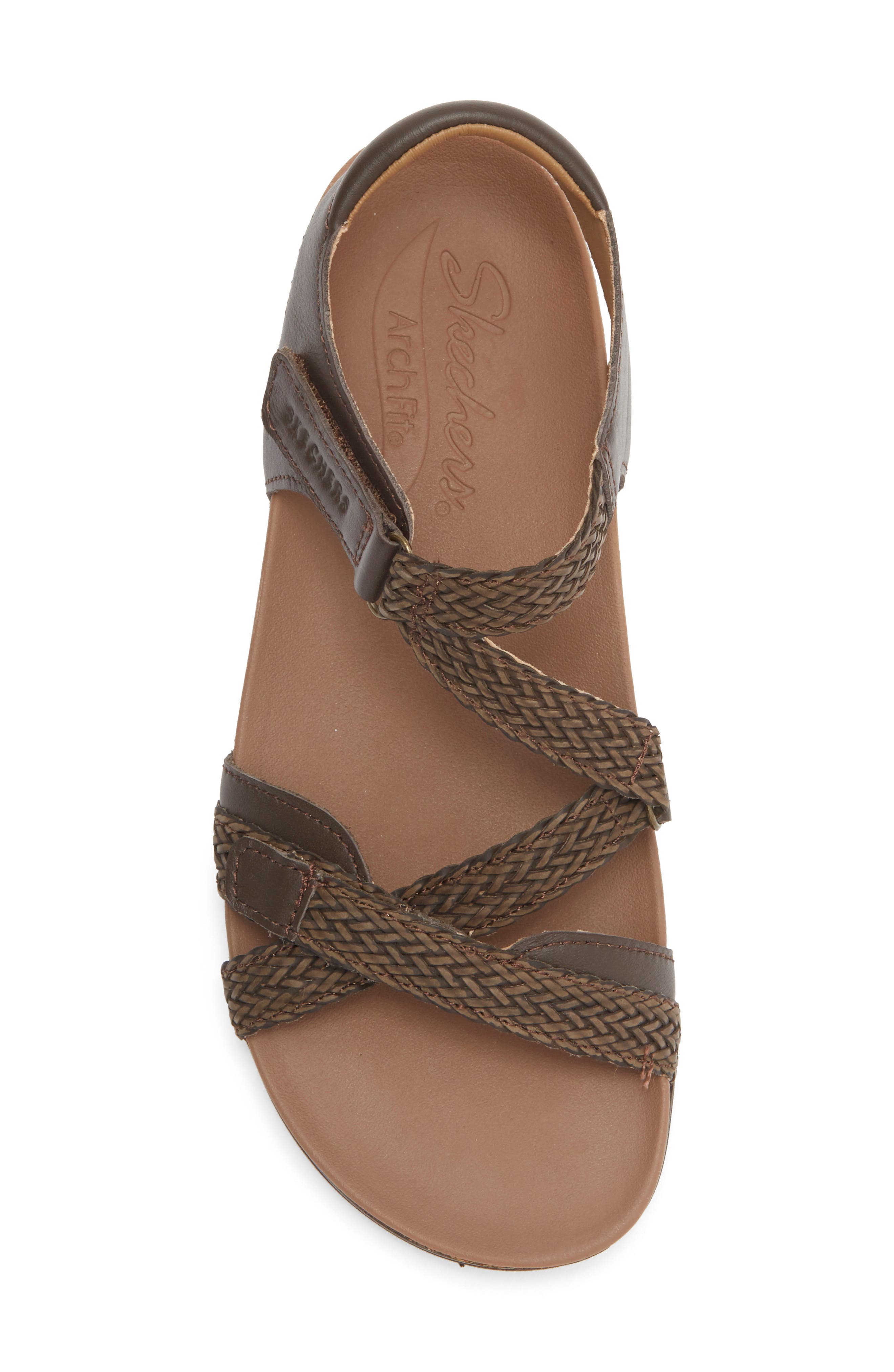 Arch Fit Grandola Sandal, Alternate, color, CHOCOLATE