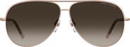 Marc Jacobs 61mm Gradient Pilot Sunglasses