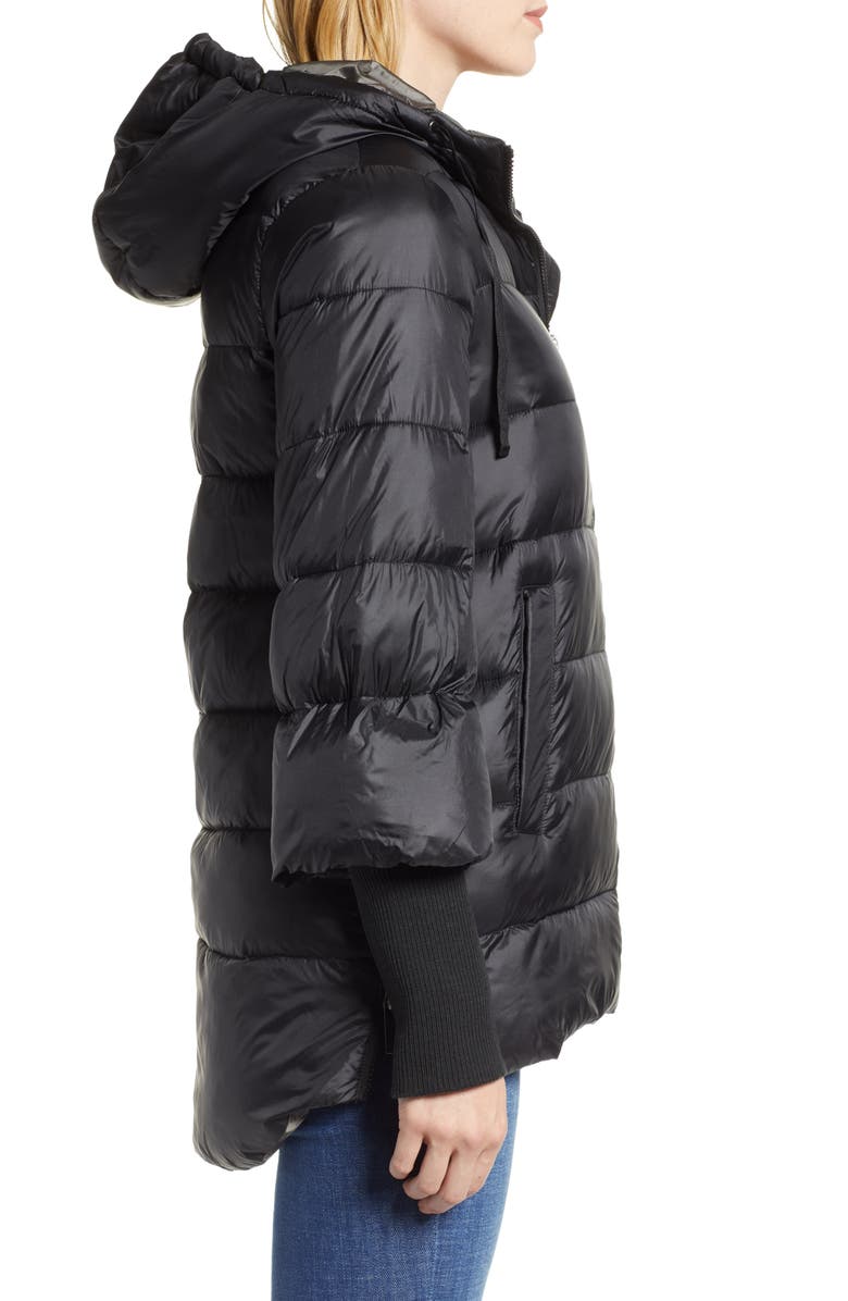 Halogen<sup>®</sup> Hooded Puffer Jacket, Alternate, color,