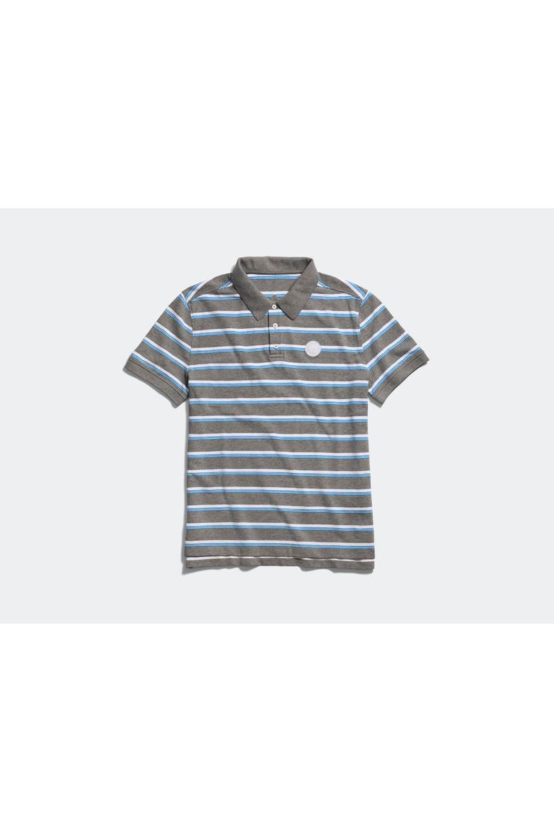 Beckley Striped Polo Tonal Disc, Alternate, color, Grey Melange Moncton Stripe